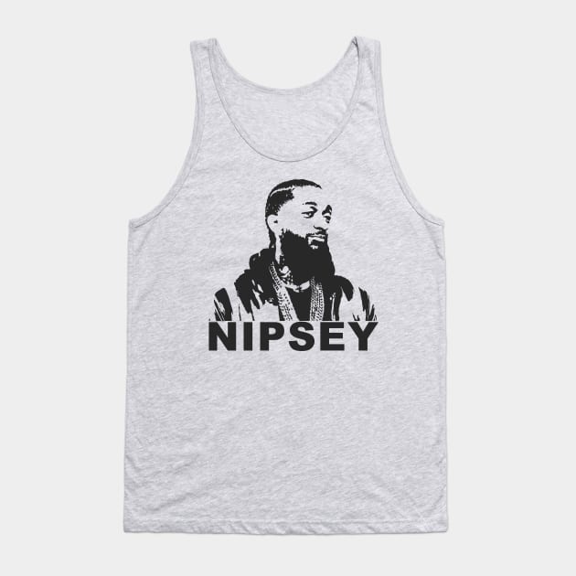 Nipsey Hussle Tribute Tank Top by BadDesignCo